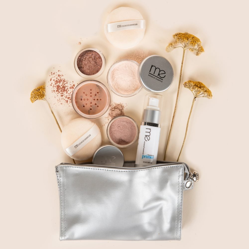 Silver Makeup bag